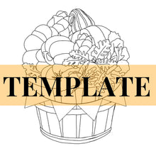 Load image into Gallery viewer, Fall Basket TEMPLATE