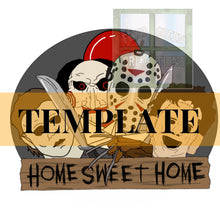 Load image into Gallery viewer, Halloween Home Sweet Home Template