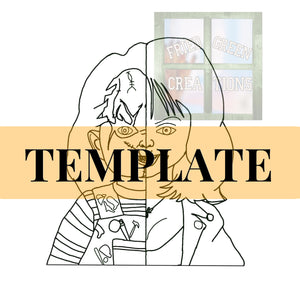 Chucky & Tiffany Template