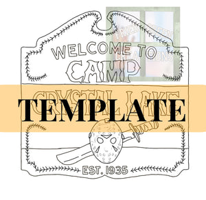 Camp Crystal Lake Template