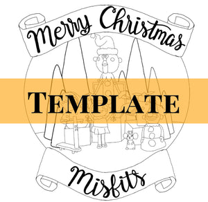 Misfit Christmas TEMPLATE