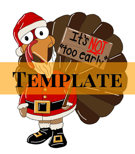 Christmas Turkey TEMPLATE