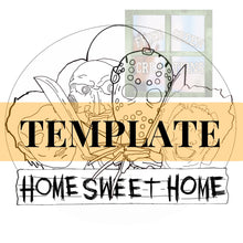 Load image into Gallery viewer, Halloween Home Sweet Home Template