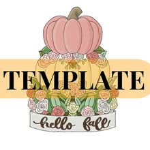 Load image into Gallery viewer, Hello Fall Chic Pumpkins TEMPLATE