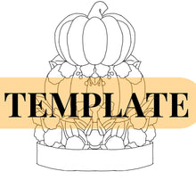 Load image into Gallery viewer, Hello Fall Chic Pumpkins TEMPLATE