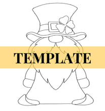 Load image into Gallery viewer, Leprechaun Gnome TEMPLATE