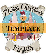 Load image into Gallery viewer, Misfit Christmas TEMPLATE