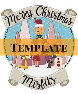 Misfit Christmas TEMPLATE