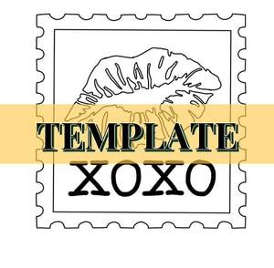 Valentine’s Stamp TEMPLATE