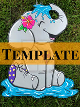 Load image into Gallery viewer, Summer Elephant Template