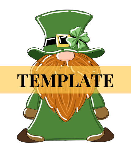 Leprechaun Gnome TEMPLATE